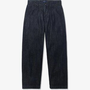 NWT Noah NYC Double-Pleated Denim Pant Unisex